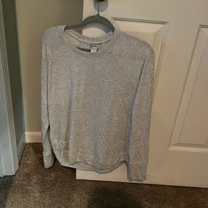 Athleta L light grey sweatshirt